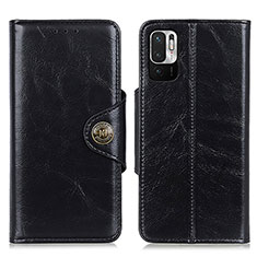 Coque Portefeuille Livre Cuir Etui Clapet M12L pour Xiaomi Redmi Note 10 JE 5G Noir