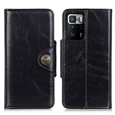 Coque Portefeuille Livre Cuir Etui Clapet M12L pour Xiaomi Redmi Note 10 Pro 5G Noir