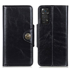 Coque Portefeuille Livre Cuir Etui Clapet M12L pour Xiaomi Redmi Note 11 4G (2022) Noir