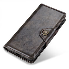 Coque Portefeuille Livre Cuir Etui Clapet M12L pour Xiaomi Redmi Note 11 SE India 4G Bronze