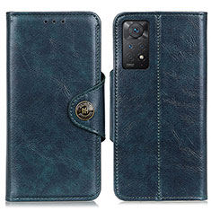 Coque Portefeuille Livre Cuir Etui Clapet M12L pour Xiaomi Redmi Note 12 Pro 4G Bleu