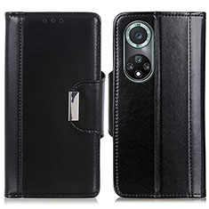 Coque Portefeuille Livre Cuir Etui Clapet M13L pour Huawei Nova 9 Pro Noir