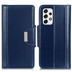 Coque Portefeuille Livre Cuir Etui Clapet M13L pour Samsung Galaxy A53 5G Bleu