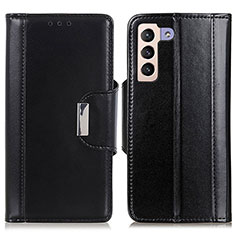 Coque Portefeuille Livre Cuir Etui Clapet M13L pour Samsung Galaxy S21 Plus 5G Noir