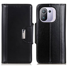 Coque Portefeuille Livre Cuir Etui Clapet M13L pour Xiaomi Mi 11 Pro 5G Noir