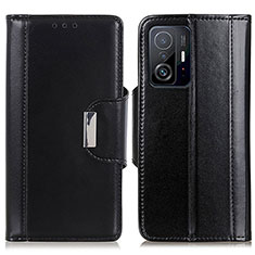 Coque Portefeuille Livre Cuir Etui Clapet M13L pour Xiaomi Mi 11T 5G Noir
