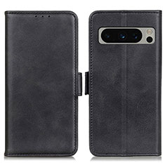 Coque Portefeuille Livre Cuir Etui Clapet M15L pour Google Pixel 8 Pro 5G Noir