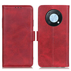 Coque Portefeuille Livre Cuir Etui Clapet M15L pour Huawei Enjoy 50 Pro Rouge