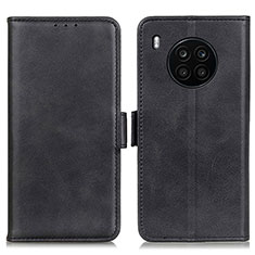 Coque Portefeuille Livre Cuir Etui Clapet M15L pour Huawei Honor 50 Lite Noir