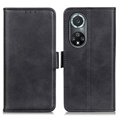 Coque Portefeuille Livre Cuir Etui Clapet M15L pour Huawei Honor 50 Pro 5G Noir