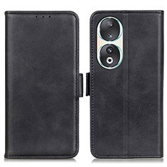 Coque Portefeuille Livre Cuir Etui Clapet M15L pour Huawei Honor 90 5G Noir