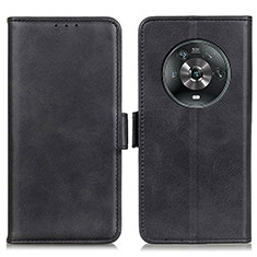 Coque Portefeuille Livre Cuir Etui Clapet M15L pour Huawei Honor Magic4 5G Noir