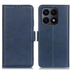 Coque Portefeuille Livre Cuir Etui Clapet M15L pour Huawei Honor X8a 4G Bleu