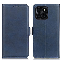 Coque Portefeuille Livre Cuir Etui Clapet M15L pour Huawei Honor X8b Bleu