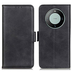 Coque Portefeuille Livre Cuir Etui Clapet M15L pour Huawei Mate 60 Noir