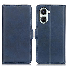 Coque Portefeuille Livre Cuir Etui Clapet M15L pour Huawei Nova 10 SE Bleu