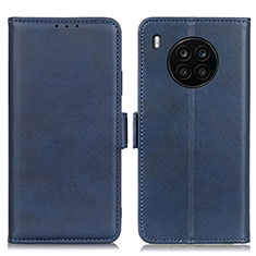 Coque Portefeuille Livre Cuir Etui Clapet M15L pour Huawei Nova 8i Bleu