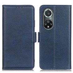 Coque Portefeuille Livre Cuir Etui Clapet M15L pour Huawei Nova 9 Pro Bleu