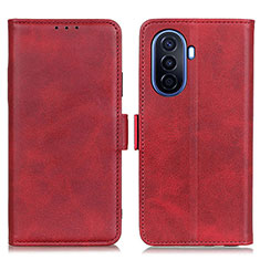 Coque Portefeuille Livre Cuir Etui Clapet M15L pour Huawei Nova Y71 Rouge