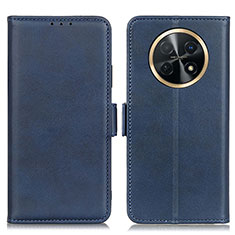 Coque Portefeuille Livre Cuir Etui Clapet M15L pour Huawei Nova Y91 Bleu