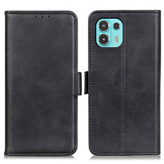 Coque Portefeuille Livre Cuir Etui Clapet M15L pour Motorola Moto Edge 20 Lite 5G Noir