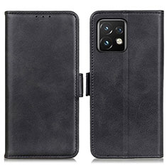 Coque Portefeuille Livre Cuir Etui Clapet M15L pour Motorola Moto Edge Plus (2023) 5G Noir