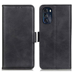 Coque Portefeuille Livre Cuir Etui Clapet M15L pour Motorola Moto G 5G (2022) Noir