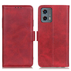 Coque Portefeuille Livre Cuir Etui Clapet M15L pour Motorola Moto G 5G (2023) Rouge