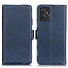 Coque Portefeuille Livre Cuir Etui Clapet M15L pour Motorola Moto G Power 5G (2023) Bleu