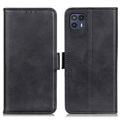 Coque Portefeuille Livre Cuir Etui Clapet M15L pour Motorola Moto G50 5G Noir