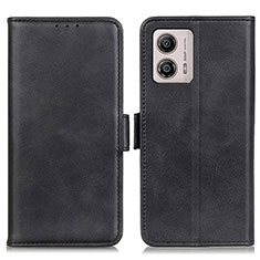 Coque Portefeuille Livre Cuir Etui Clapet M15L pour Motorola Moto G53 5G Noir