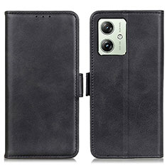 Coque Portefeuille Livre Cuir Etui Clapet M15L pour Motorola Moto G54 5G Noir