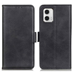 Coque Portefeuille Livre Cuir Etui Clapet M15L pour Motorola Moto G73 5G Noir