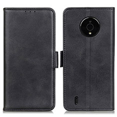 Coque Portefeuille Livre Cuir Etui Clapet M15L pour Nokia C200 Noir