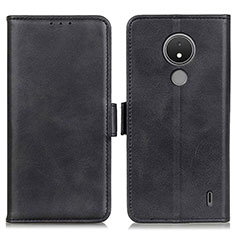 Coque Portefeuille Livre Cuir Etui Clapet M15L pour Nokia C21 Noir