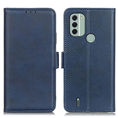 Coque Portefeuille Livre Cuir Etui Clapet M15L pour Nokia C31 Bleu