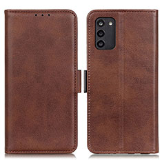 Coque Portefeuille Livre Cuir Etui Clapet M15L pour Nokia G100 Marron