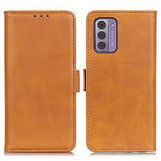 Coque Portefeuille Livre Cuir Etui Clapet M15L pour Nokia G310 5G Brun Clair