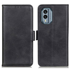 Coque Portefeuille Livre Cuir Etui Clapet M15L pour Nokia X30 5G Noir