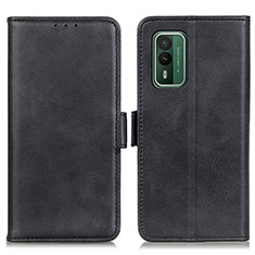 Coque Portefeuille Livre Cuir Etui Clapet M15L pour Nokia XR21 Noir