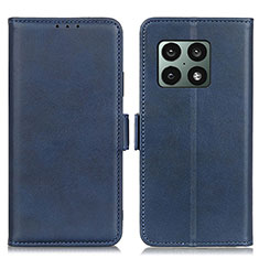 Coque Portefeuille Livre Cuir Etui Clapet M15L pour OnePlus 10 Pro 5G Bleu