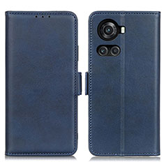 Coque Portefeuille Livre Cuir Etui Clapet M15L pour OnePlus 10R 5G Bleu