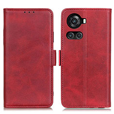 Coque Portefeuille Livre Cuir Etui Clapet M15L pour OnePlus 10R 5G Rouge