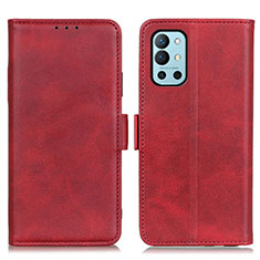 Coque Portefeuille Livre Cuir Etui Clapet M15L pour OnePlus 9R 5G Rouge