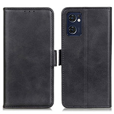 Coque Portefeuille Livre Cuir Etui Clapet M15L pour OnePlus Nord CE 2 5G Noir