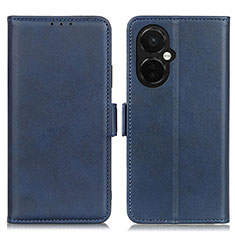 Coque Portefeuille Livre Cuir Etui Clapet M15L pour OnePlus Nord CE 3 5G Bleu