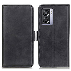 Coque Portefeuille Livre Cuir Etui Clapet M15L pour Oppo A77 5G Noir