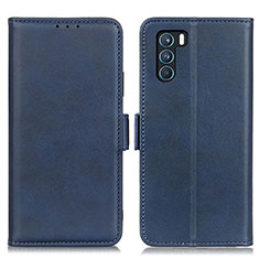 Coque Portefeuille Livre Cuir Etui Clapet M15L pour Oppo K9 Pro 5G Bleu