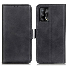 Coque Portefeuille Livre Cuir Etui Clapet M15L pour Oppo Reno6 Lite Noir