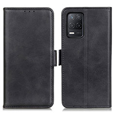 Coque Portefeuille Livre Cuir Etui Clapet M15L pour Realme 9 5G India Noir